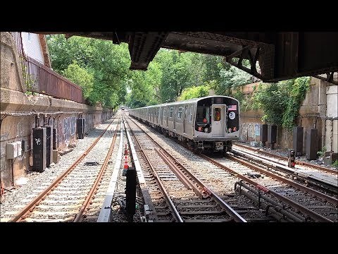 NYC Subway HD 60fps: R160A/R160B Q Trains & R68/R68A B Trains w/ R179 @ Newkirk Plaza (6/29/17)