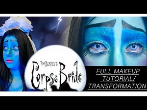 Becoming Emily: Corpse Bride Makeup Tutorial 💙🦋
