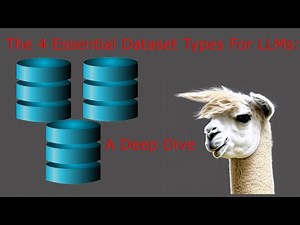 The 4 Essential Dataset Types for LLMs: A Deep Dive