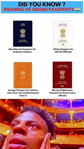 Did You Know This About Indian Passports? 🇮🇳✈️