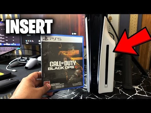 How To Correctly Insert A Disk In PS5