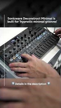 Sonicware Minimal is "built on the rhythmic and pitch drift of legendary drum machines” – Sound demo