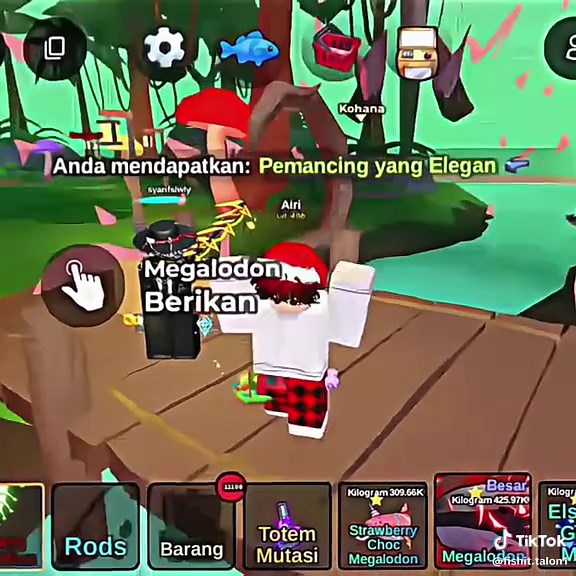 Lulus Element Modal Gladiator di Roblox