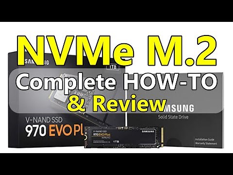 SAMSUNG EVO 970 Plus M.2 NVMe SSD | Step-by-Step Installation, Configuration & Performance Testing