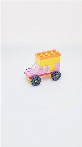 LEGO Tiny Camper Car 💛💖 | Simple Design #lego #legobuild #shorts
