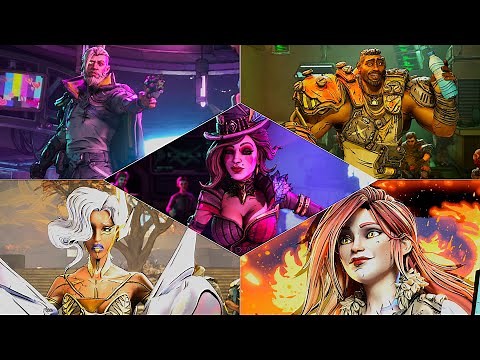 Borderlands 4 – All Friends & Allies Introduction Cutscenes (4K) 2025