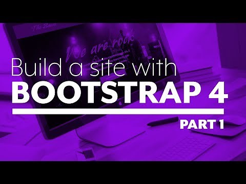 Build a website with Bootstrap 4 - Part 1: The setup