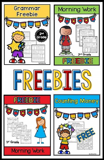 2nd Grade Morning Work Freebies and More - Second Grade Teaching Blog