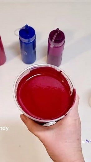 How to make Burgundy Paint #SHORTS
