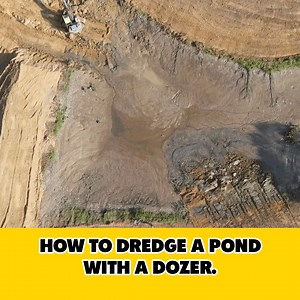 238K views · 1.2K reactions | How to dredge a pond with a dozer? | Dirt Perfect | Facebook