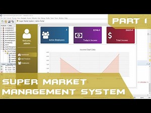 JavaFX Tutorial PART (1/3) - Supermarket Management System in Java Netbeans