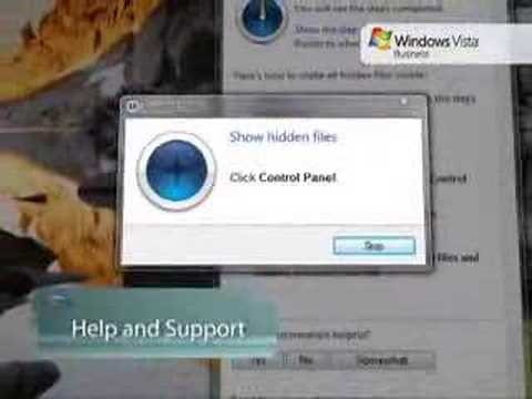 Microsoft Windows Vista Tip - Help and Support