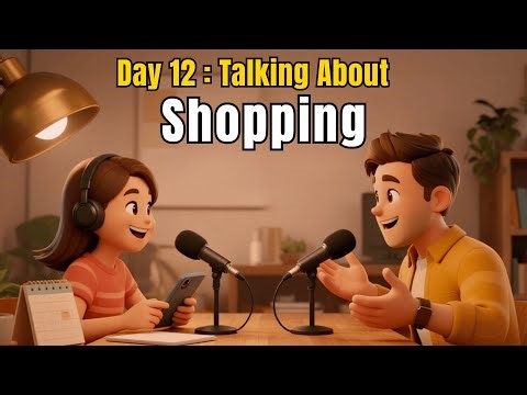 How to Talk About Shopping in English | Listening & Speaking Practice (Day 12)