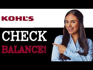 How To Check A Kohl’s Gift Card Balance (2025)