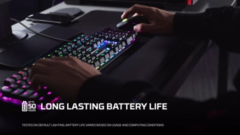 HyperX Pulsefire Dart - Wireless RGB Gaming Mouse, Software-Controlled Customization, 6 Programmable Buttons, Qi-Charging Battery up to 50 hours - PC, PS4, Xbox One Compatible,Black