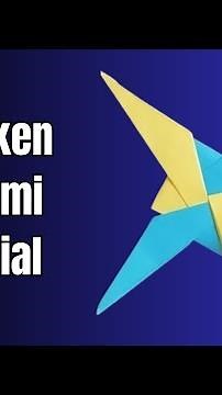 Shuriken Origami Tutorial: Master the Art of Paper Ninja Stars.