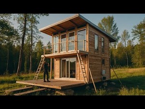 Off-Grid Dream Home: Family Builds Stunning Log Cabin in Alaska | Full Journey Start to Finish
