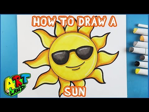 How to Draw a SUN!!!