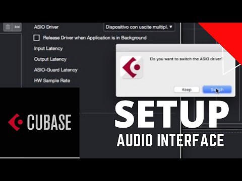 How to Set Up Audio interface in Cubase LE AI Elements 11