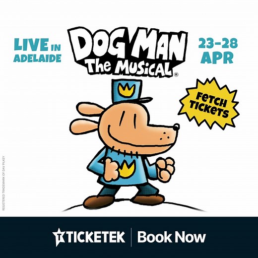 173 reactions · 29 shares | TICKETS NOW ON SALE!  Be the first to see this epic new musical adventure, featuring the hilarity and heart of Dav Pilkey’s beloved characters. From the team behind The 78-Storey Treehouse and The Gruffalo LIVE, don't miss the Adelaide premiere of Dog Man The Musical these April holidays. “You have to love a family show that makes adults laugh, too” - New York Times. Recommended for ages 6+. | Dog Man The Musical - Live Australia | Facebook