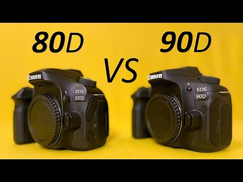 CANON 80D vs 90D | Testing all videospecs and features