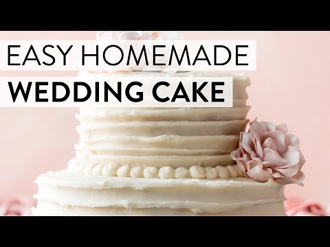 Simple Homemade Wedding Cake Recipe | Sally's Baking