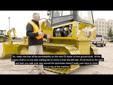 New Cat D3 Dozer – Walk-Around