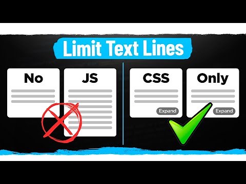 How To Limit Lines Of Text With CSS Only
