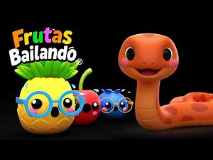 Soy una Serpiente 🐍✨ | Canción Infantil | Frutas Bailando