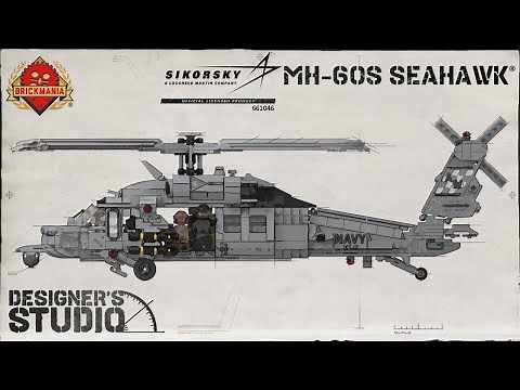 Sikorsky® MH-60S SEAHAWK® - Custom Lego - In The Designer’s Studio