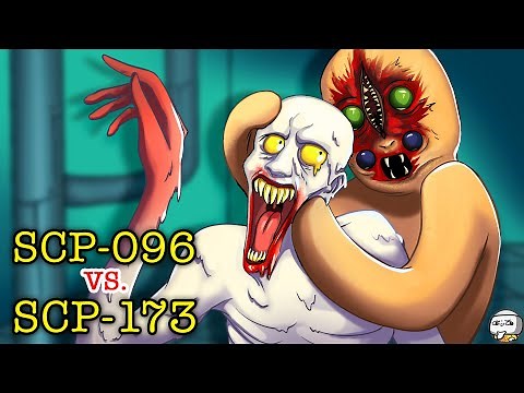 SCP-096 VS. SCP-173 (SCP Animation)