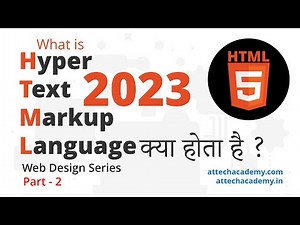 HTML Tutorial for Beginners - Meaning of hypertext markup language