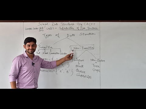 Data Structure Using C & C++ | BCA | Unit - 1 (Introduction to Data Structure)