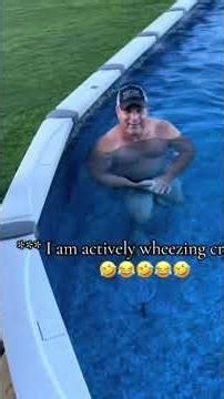 Pranking my husband with dissolving swim trunks #foryou #funny #prank