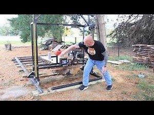 Build your own Timber Mill with a 72 Inch Chainsaw bar