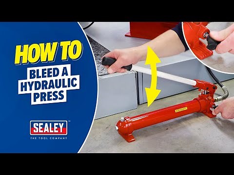 How to Bleed a Hydraulic Press