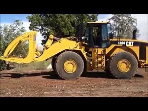 1999 Cat 980G log loader