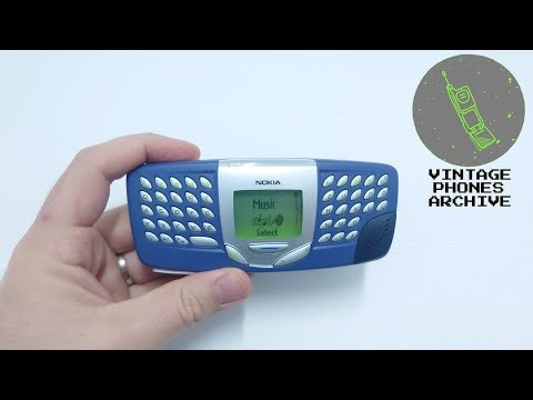 Nokia 5510 NPM-1 Mobile phone with a full QWERTY keyboard and MP3 player