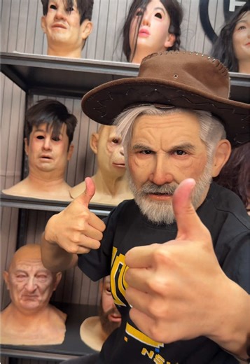 silicone mask！#siliconemask #Realisticmask #masks #cosplay #halloweenmask