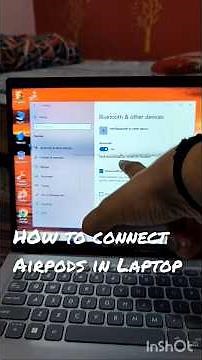 How to connect Airpods to laptop| How to connect Airpods to laptop #computerknowledge
