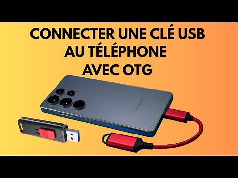 Comment connecter une clé USB à votre téléphone Android à l'aide d'un cable USB OTG #usb