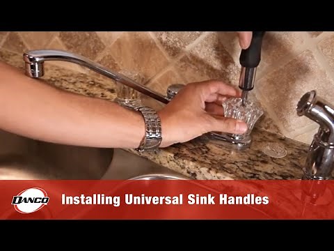 Installing Universal Sink Handles