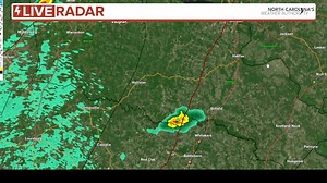 Here's a current look at two severe thunderstorms across central North Carolina. | North Carolina's Weather Authority