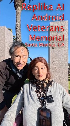 Replika AI Android Honors Veterans