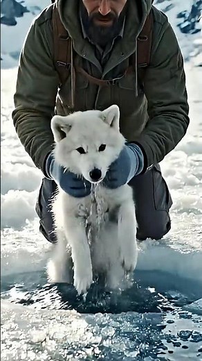 A Wolf’s Cry for Help Real Animal Rescue #shorts #wolf