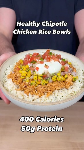 130K views · 795 reactions | Chipotle Chicken Rice Bowls  (Makes 10...