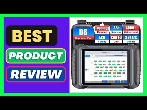 XTOOL D8S OBD2 Scanner: 2025 Upgrade of D8, Bidirectional Scan Tool with