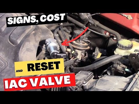 How to Reset an Idle Air Control Valve & Symptoms of bad idle air control valve stuck open symptoms