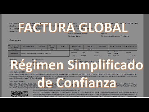 Facturación RESICO en mis cuentas, ejemplo de FACTURA GLOBAL, como corregir régimen en facturas.
