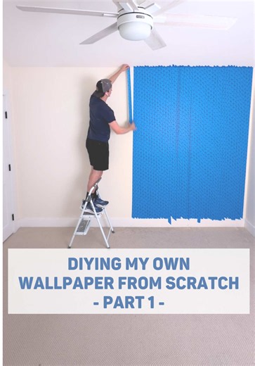 DIY Nursery Wallpaper Hack with ScotchBlue PROSharp Tape